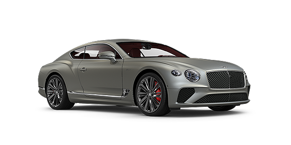 Bentley Adelaide Bentley GT Speed coupe in Extreme Silver paint front 34